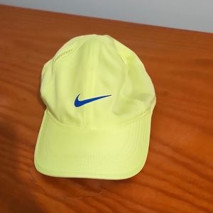 SOLD - Neon green Nike athletic cap